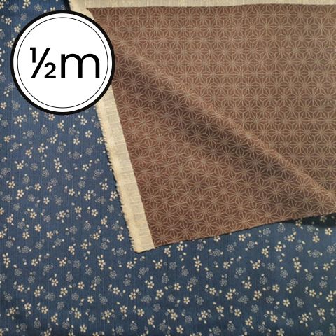 Japanese Double Sided Cotton Shantung by Sevenberry