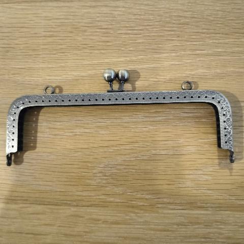 Purse Frames - Antique Brass Square