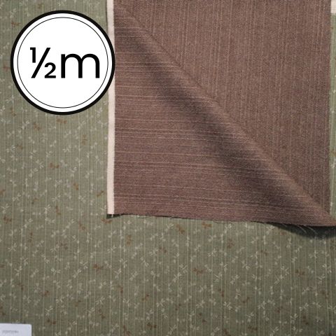 Japanese Double Sided Cotton Shantung by Sevenberry