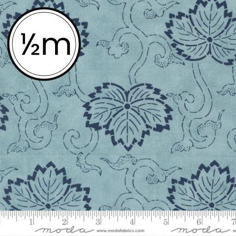 Indigo Blooming by Debbie Maddy for Moda