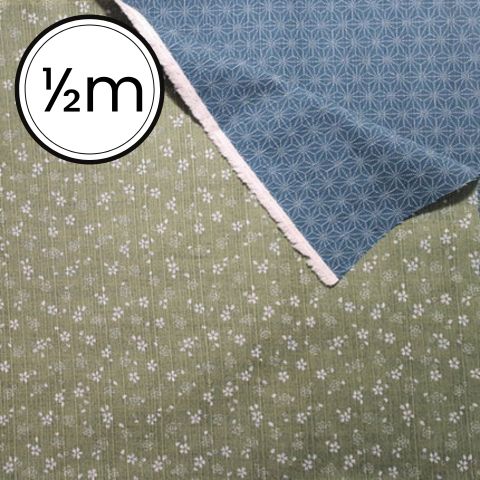 Japanese Double Sided Cotton Shantung by Sevenberry
