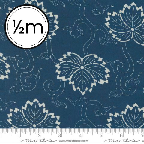 Indigo Blooming by Debbie Maddy for Moda