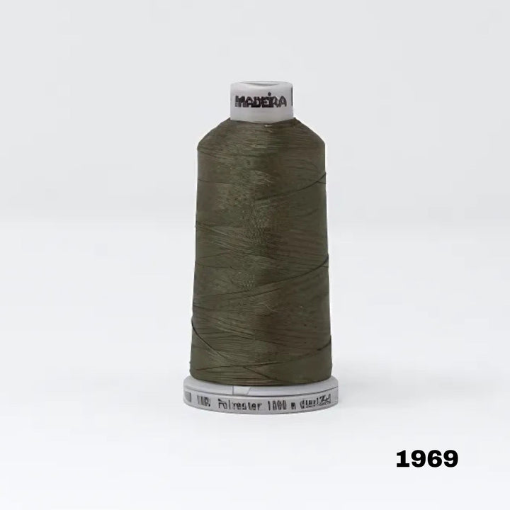 Madeira Polyneon 40, Greens (Col 9 - 11)