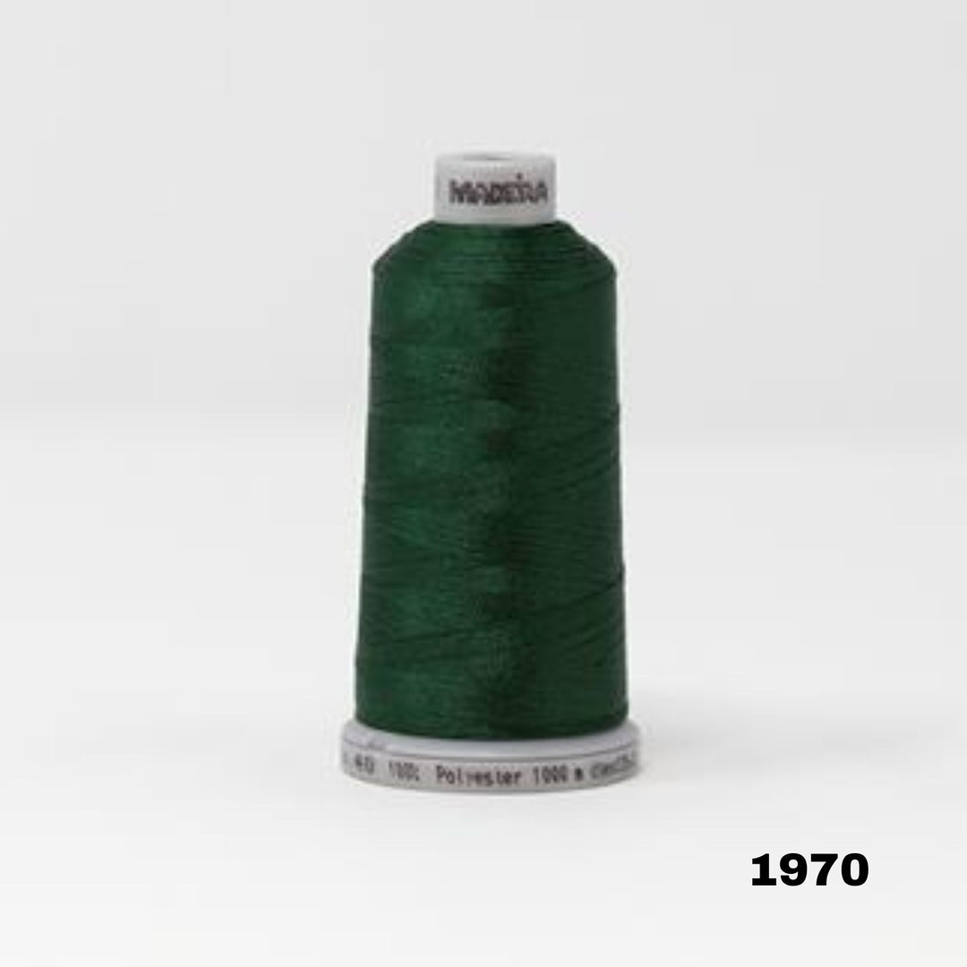 Madeira Polyneon 40, Greens (Col 9 - 11)