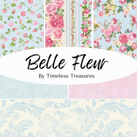 Belle Fleur by Timeless Treasures – The Handzon Shop