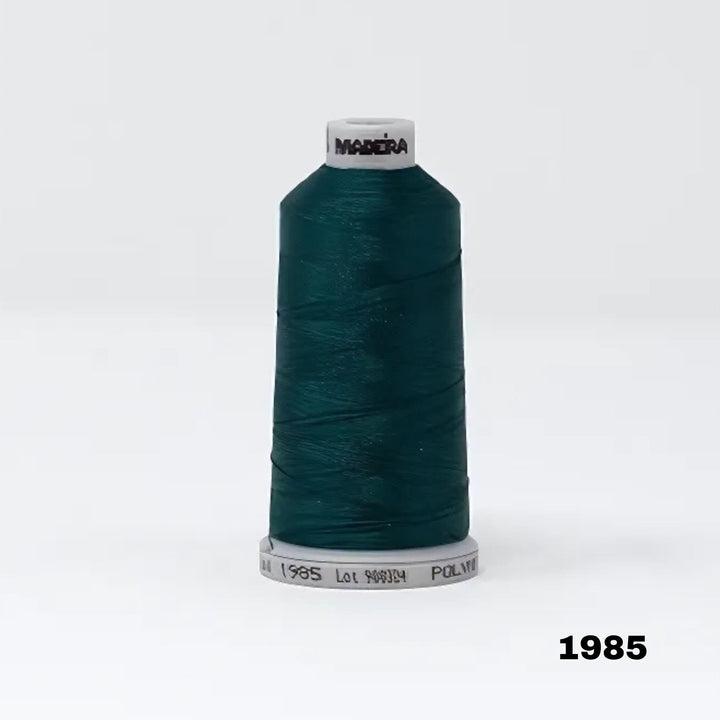 Madeira Polyneon 40, Greens (Col 9 - 11)