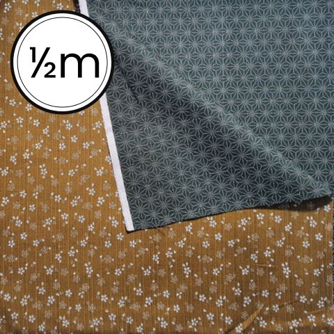 Japanese Double Sided Cotton Shantung by Sevenberry