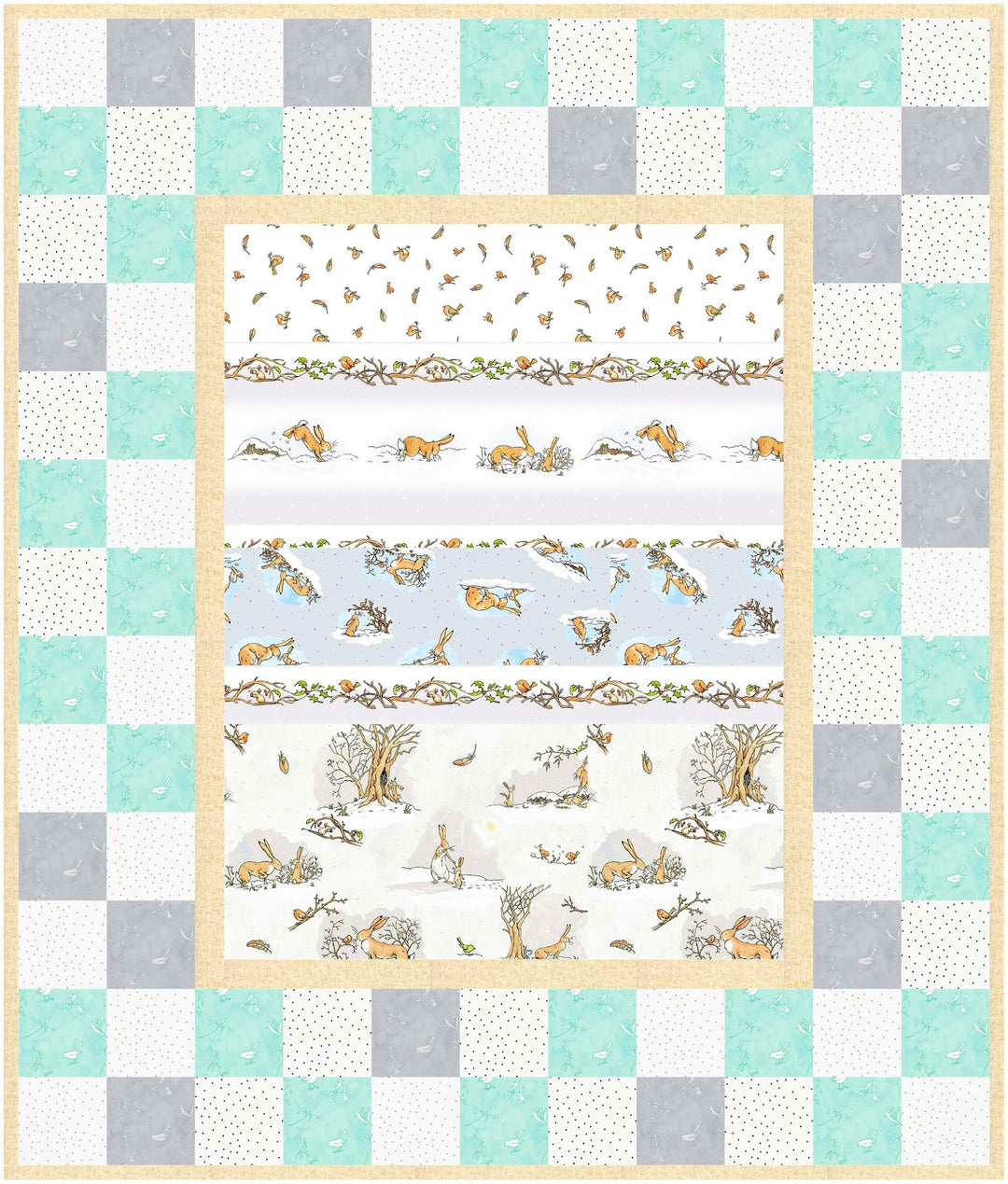 Handzon's The Cutest Baby Quilt Ever Pattern - PDF Download