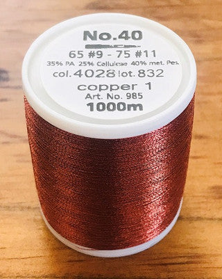 Madeira Metallic No 40