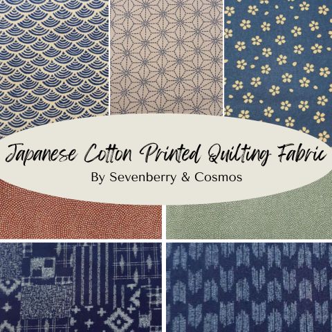 Japanese Cotton Printed Quilting Fabric