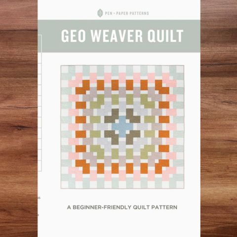 Geo Weaver Quilt Pattern