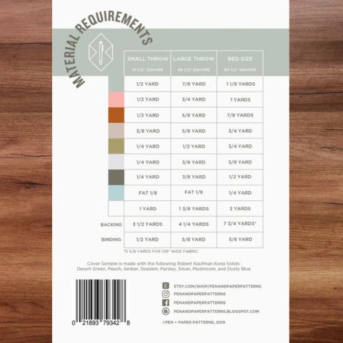 Geo Weaver Quilt Pattern