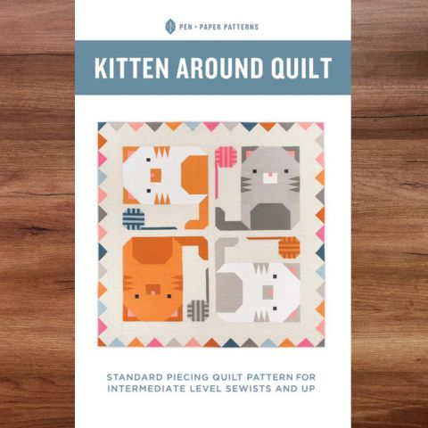 Kitten Around Quilt Pattern