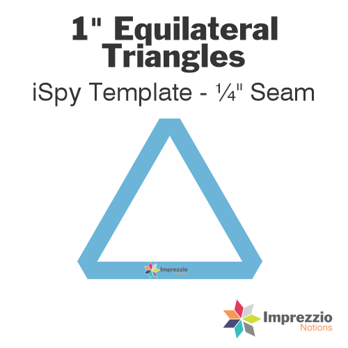 Imprezzio Equilateral Triangle Papers & Acrylic Templates