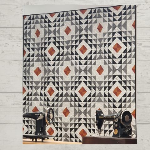 Half Squares, Double Delight Quilt Kit