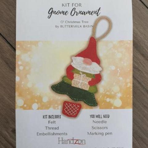 Gnome Christmas Ornament Patterns & Kits