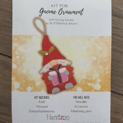 Gnome Christmas Ornament Patterns & Kits
