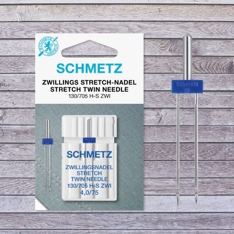 Schmetz Machine Needles: Stretch Twin