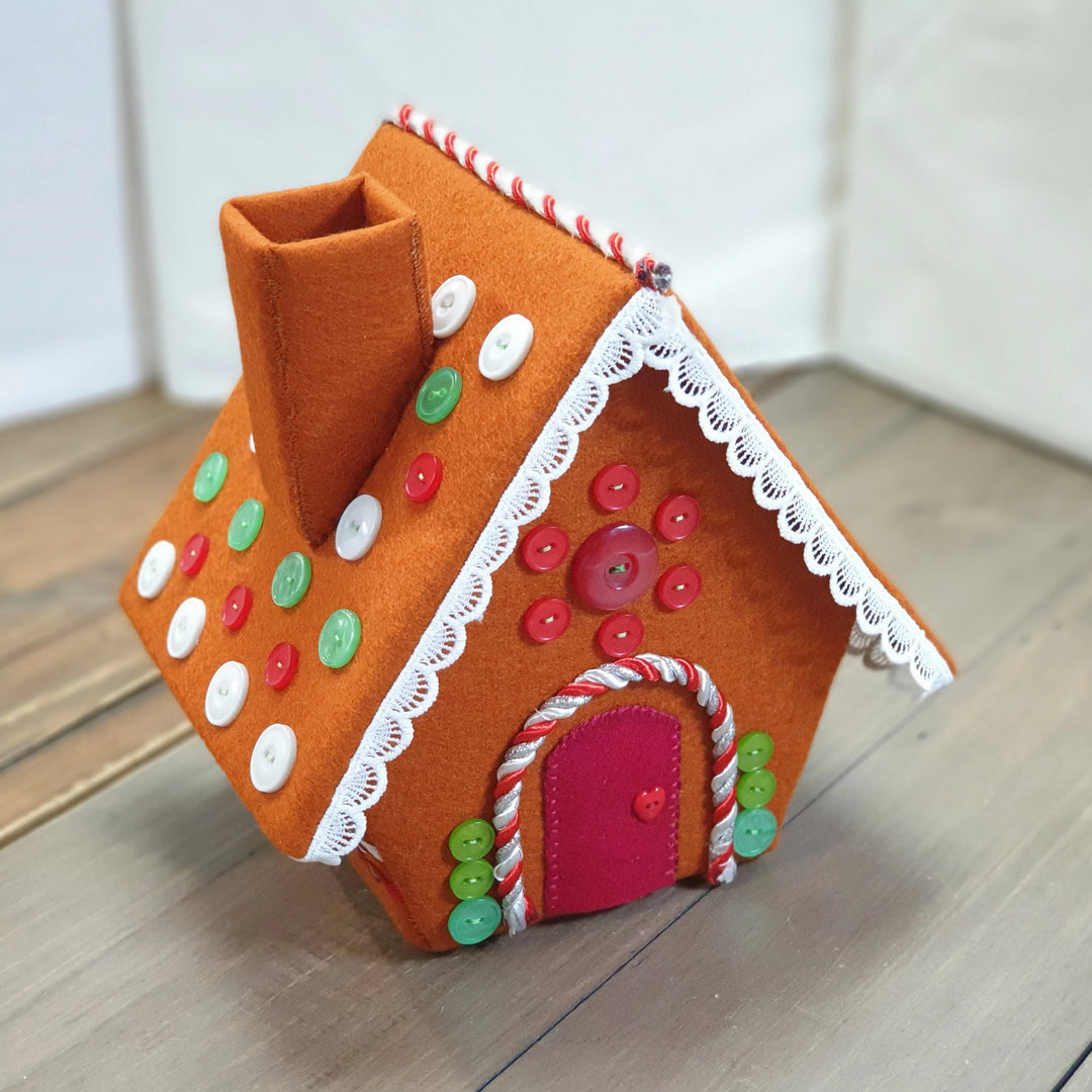 Gingerbread Houses Pattern - Paper Pattern