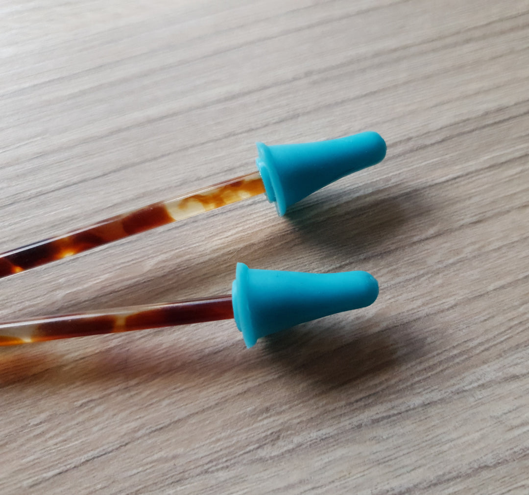 Knitting Needle Point Protectors - Pair