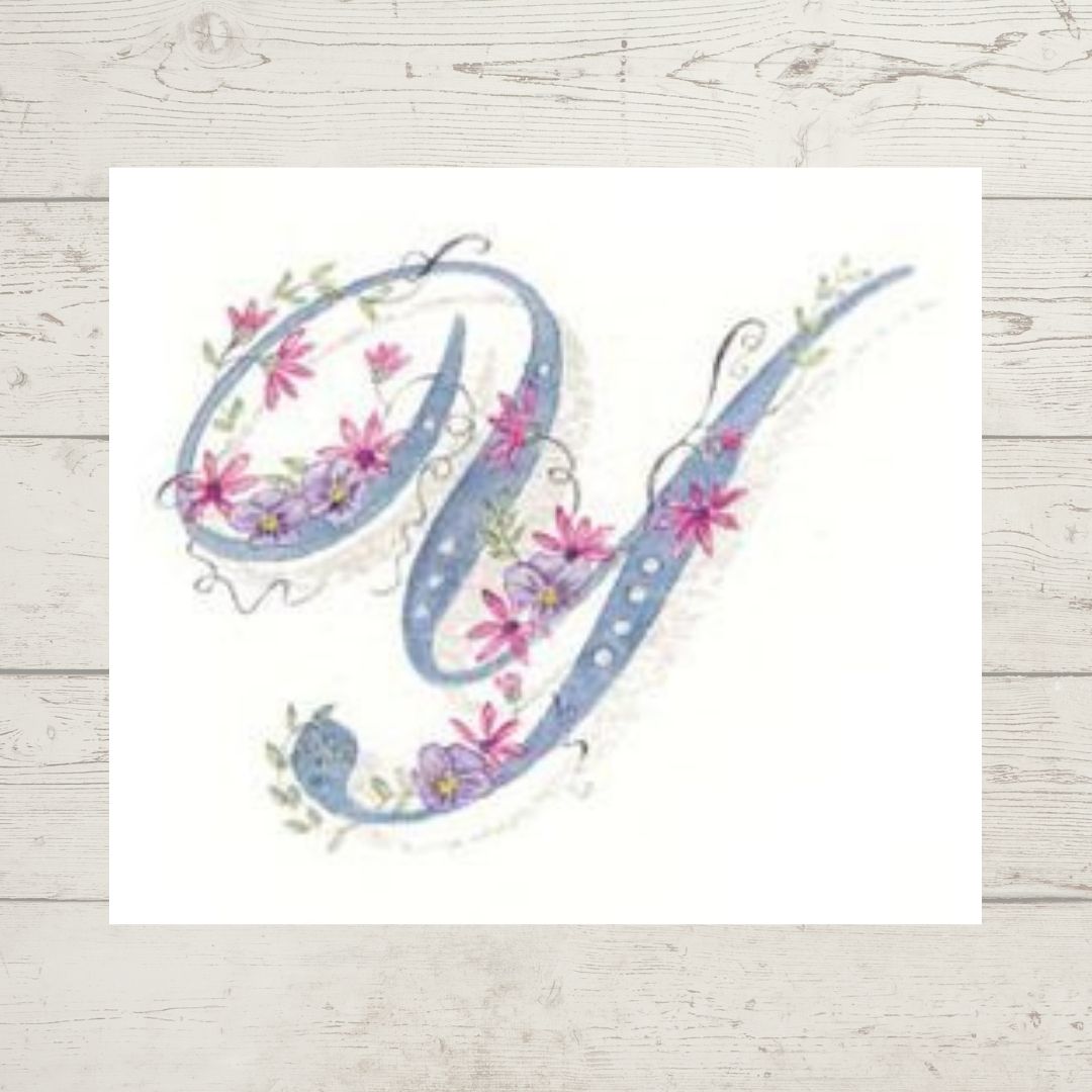 Dicraft Embroidery Panels - Monograms