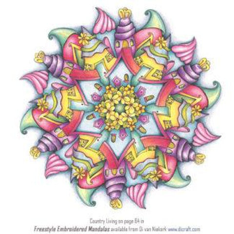 Embroidery Panels - Mandala