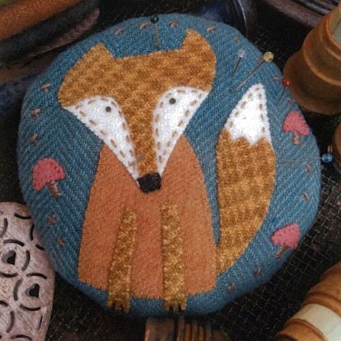 Frankie the Fox Pincushion