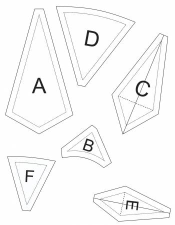Mariner's Compass 14in Templates
