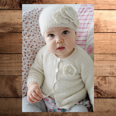 BC93 - Brittany Cardi and Hat
