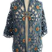 Janie Crow - Lotus Flower Shawl