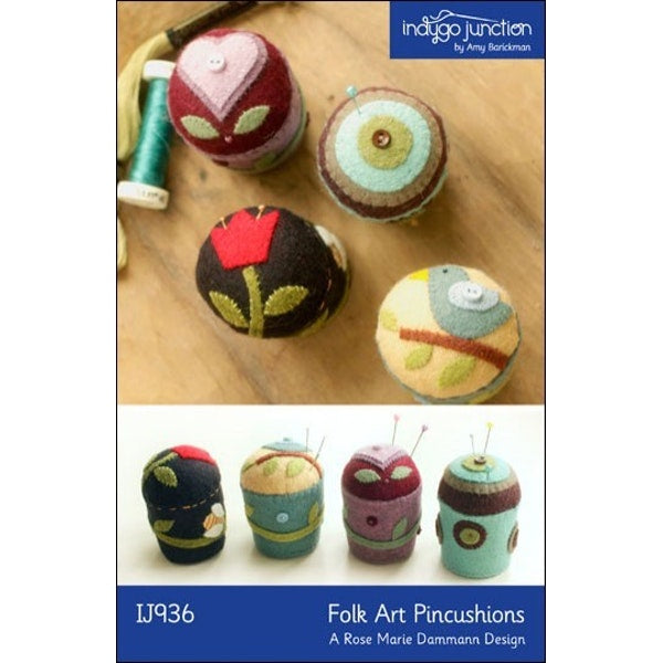 Folk Art Pincushions