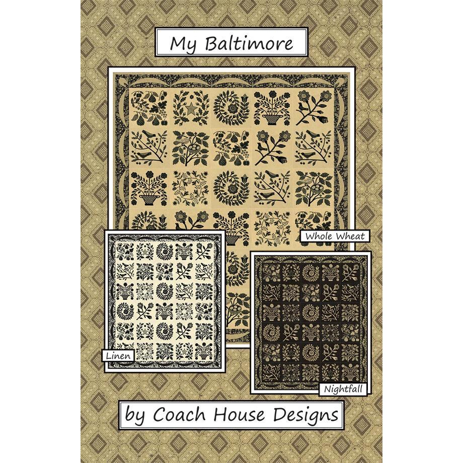 My Baltimore - pattern by Coach House Designs for Kathy Schmitz for Moda Fabrics