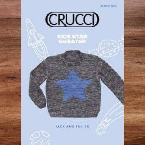 Crucci Pattern 2002: Kids Star Sweater