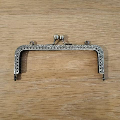 Purse Frames - Antique Brass Square