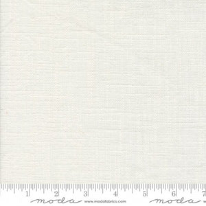 12221-11 Slub Solid - White