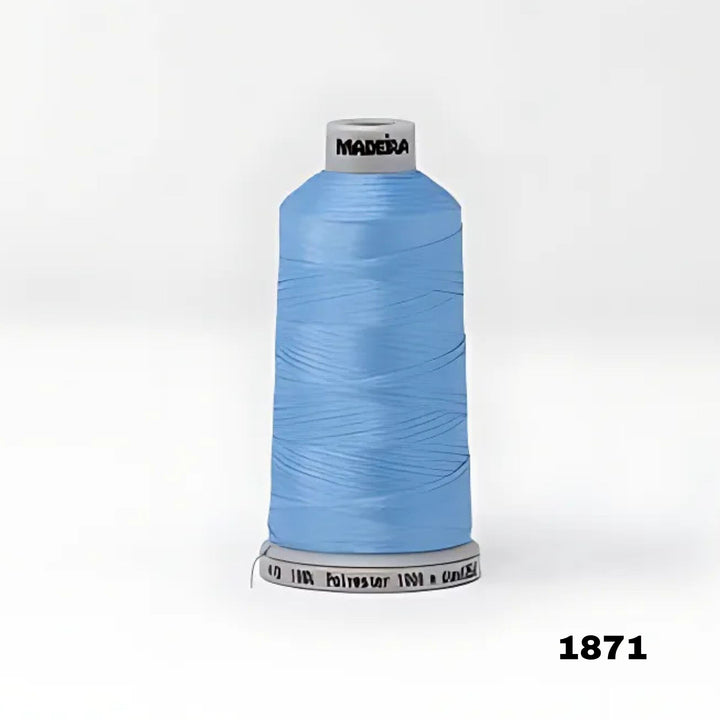 Madeira Polyneon 40 Pinks, Purples, Blues & Turquoise.