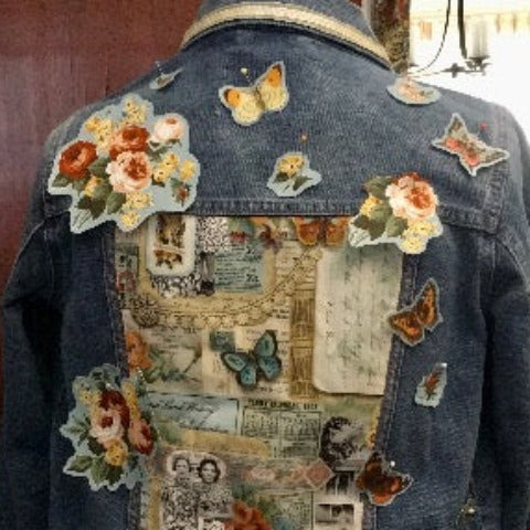 Visible Mending and Collage Class