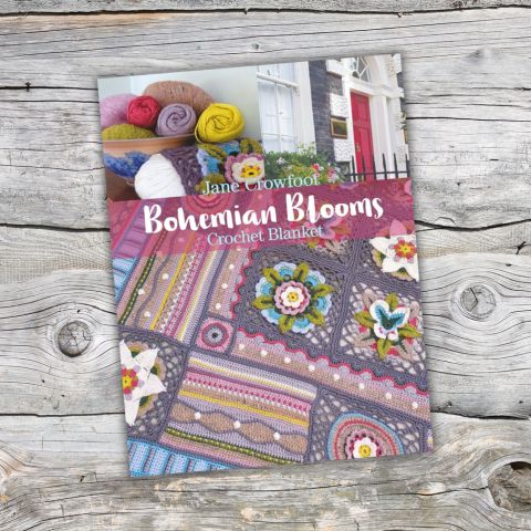 Bohemian Blooms book by Jane Crowfoot