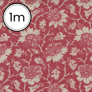 LVB 13900-11L Carmen Mochi Linen French Red 1m