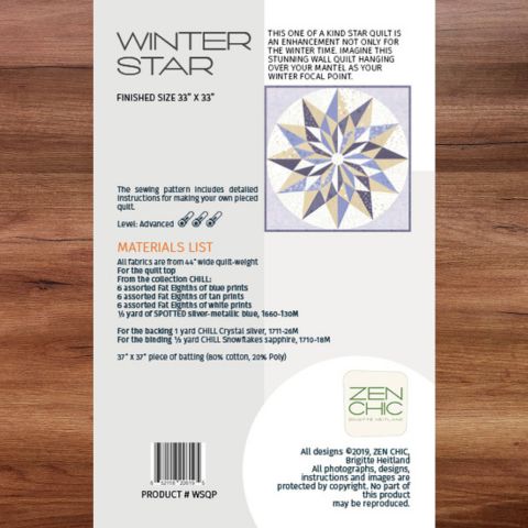 Zen Chic - Winter Star Quilt Pattern