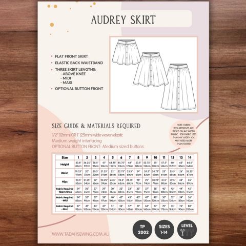 Tadah Patterns: Audrey Skirt