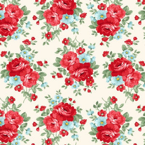 CD1538 Rose Bouquets - Cream
