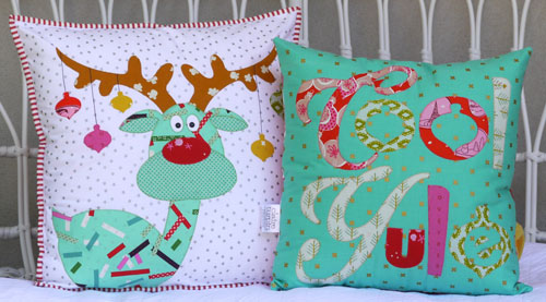 Claire Turpin - Cool Yule Cushions