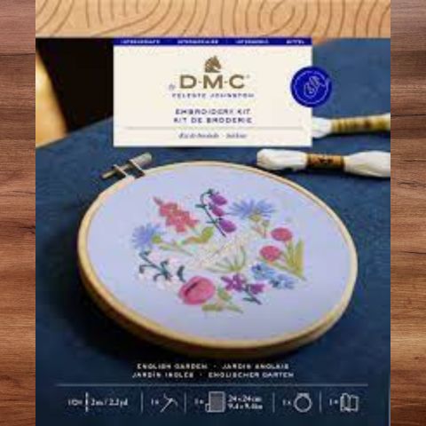 DMC Embroidery Kit - English Garden