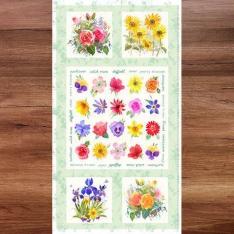 CLEARANCE Fabric Panels and border Fabrics