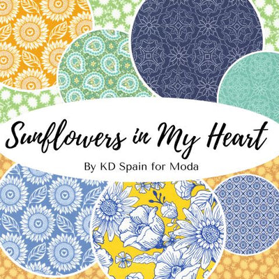 Sunflowers in my Heart by KD Spain