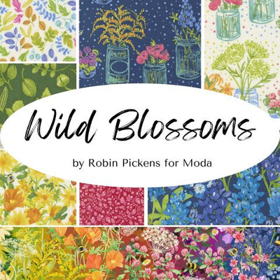Wild Blossoms by Robin Pickens for Moda