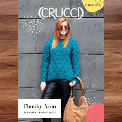Crucci Chunky Aran Sweater