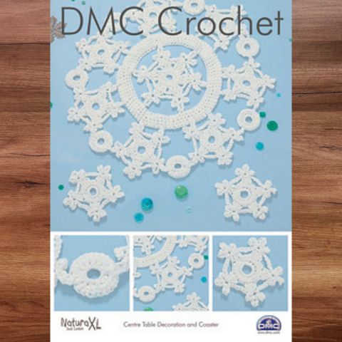 DMC Crochet; Centre Table Decoration & Coaster
