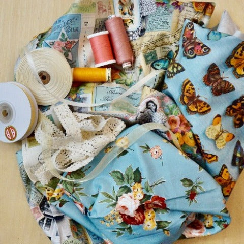 Visible Mending and Collage Class